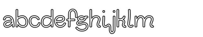 Jollynoodle Outlined FONT
