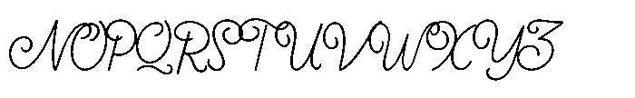 Jollyquill Font UPPERCASE