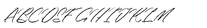 Jonathans Machelino Italic Font UPPERCASE
