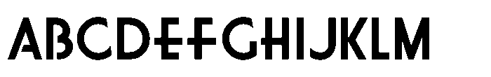 Jones Beach JNL Regular Font UPPERCASE
