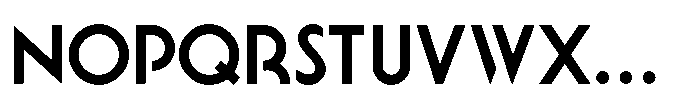 Jones Beach JNL Regular Font UPPERCASE