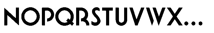 Jones Beach JNL Regular Font LOWERCASE