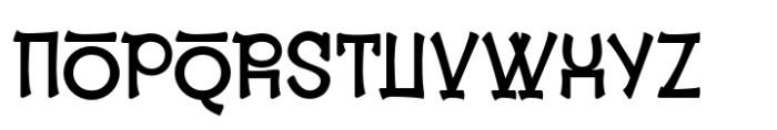 Jonyock Condensed Font UPPERCASE