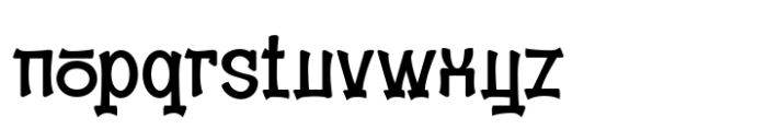 Jonyock Condensed Font LOWERCASE