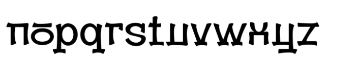 Jonyock Regular Font LOWERCASE