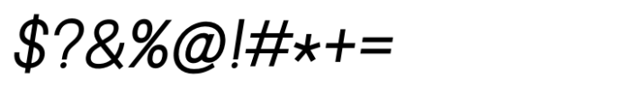 Jorg Nova Italic Font OTHER CHARS