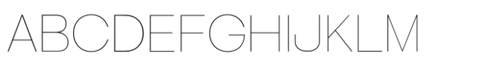Jorg Nova Thin Font UPPERCASE