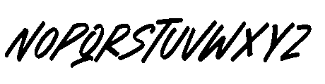Jorhand Crown Italic Italic Font UPPERCASE