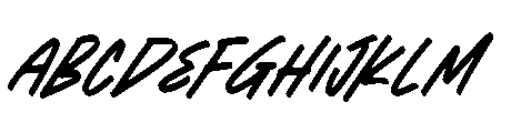 Jorhand Crown Italic Italic FONT