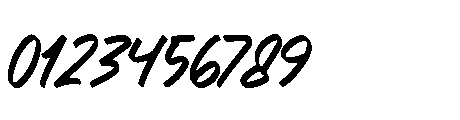 Jorhand Crown Regular Font OTHER CHARS