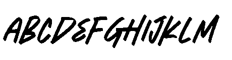 Jorhand Crown Regular Font UPPERCASE