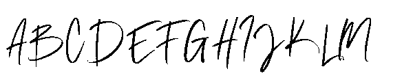 Jorima Signature Brush Font UPPERCASE