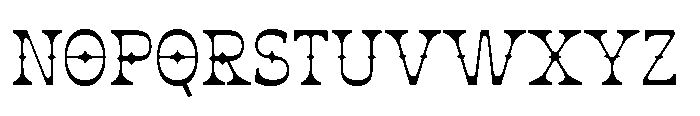 Jorix Regular Font UPPERCASE