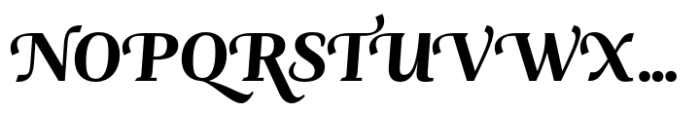 Jornada Chancery Heavy Font UPPERCASE