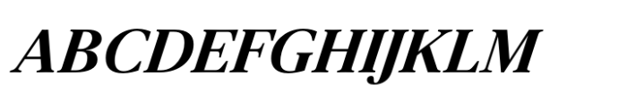 Jornada Libro Heavy Italic Font UPPERCASE