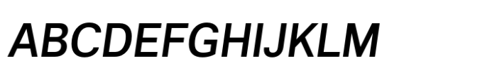 Jornada Sans Medium Italic Font