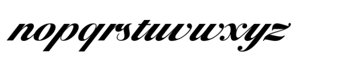 Jornada Script Heavy Font LOWERCASE