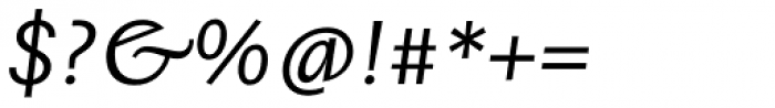 Josef Sans Italic Font OTHER CHARS