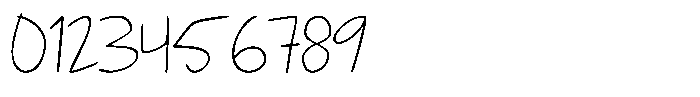 Jotable Extra Light Font OTHER CHARS
