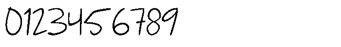 Jotable Light Font OTHER CHARS