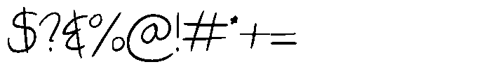 Jotable Light Font OTHER CHARS