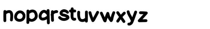 Jotter Font LOWERCASE