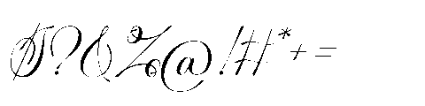 Jouncy Font OTHER CHARS
