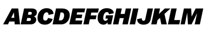 Jouter Sans Black Italic Font UPPERCASE