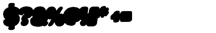 Joyfair Shadow Font OTHER CHARS