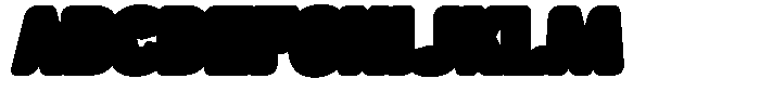 Joyfair Shadow Font UPPERCASE