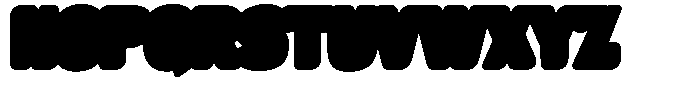 Joyfair Shadow Font UPPERCASE
