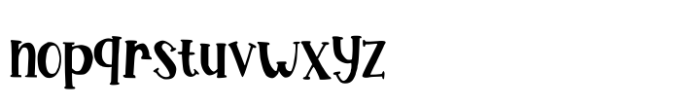 Joyful Christmas Font LOWERCASE