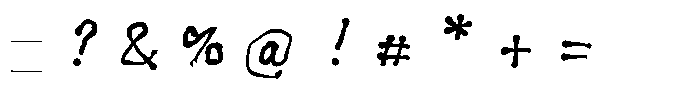 Joyful Summer Font OTHER CHARS