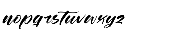 Joyland Delight Italic Font LOWERCASE