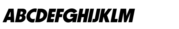 Joyse Classic Extrabold Italic Font UPPERCASE