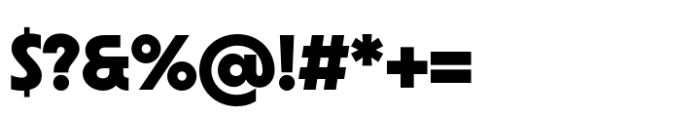 Joyse Classic Extrabold Font OTHER CHARS
