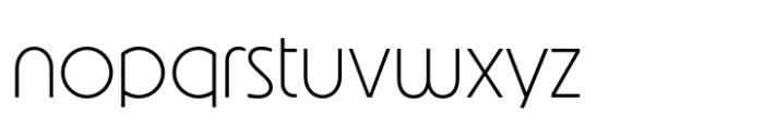 Joyse Master Thin Font LOWERCASE