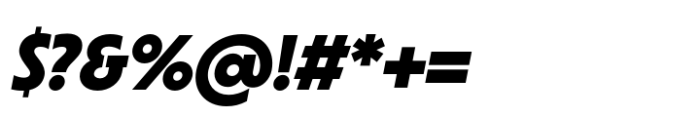 Joyse Original Extrabold Italic Font OTHER CHARS