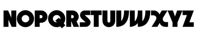 Joyse Straight Black Font UPPERCASE