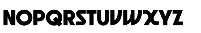 Joyse Straight Extrabold Font UPPERCASE