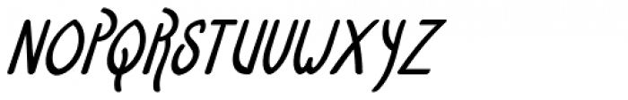 Joyvrie Oblique Font UPPERCASE