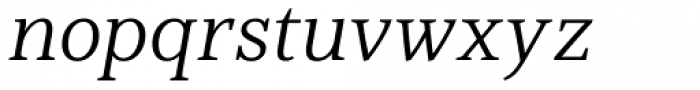 Jozef Book Italic Font LOWERCASE