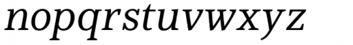Jozef Regular Italic Font LOWERCASE