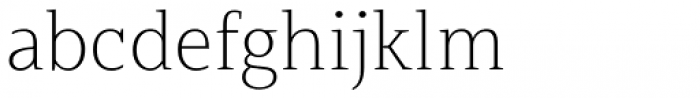 Jozef Thin Font LOWERCASE