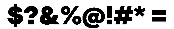 Jokker TRIAL Heavy Instance Font OTHER CHARS