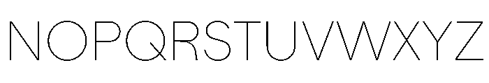 Jokker TRIAL Thin Instance Font UPPERCASE
