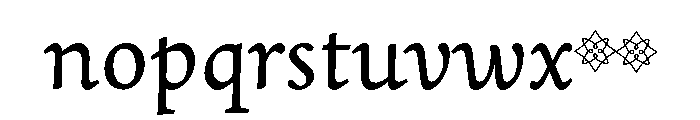 Joos Font LOWERCASE