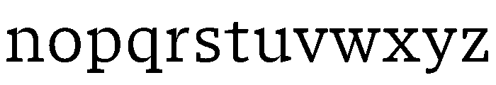 JornalisticaRoman Regular Instance Font LOWERCASE