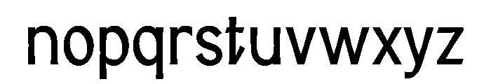 JoyD Bold Font LOWERCASE
