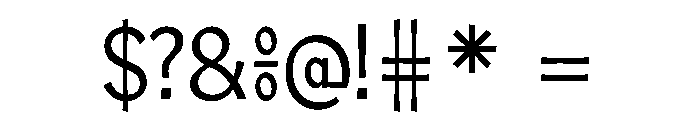 JoyD Font OTHER CHARS